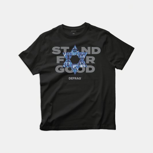 Stand For Good T-Shirt in Black